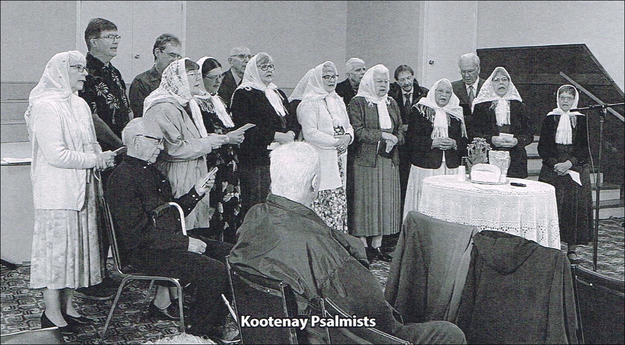 Kootenay Doukhobor psalmists